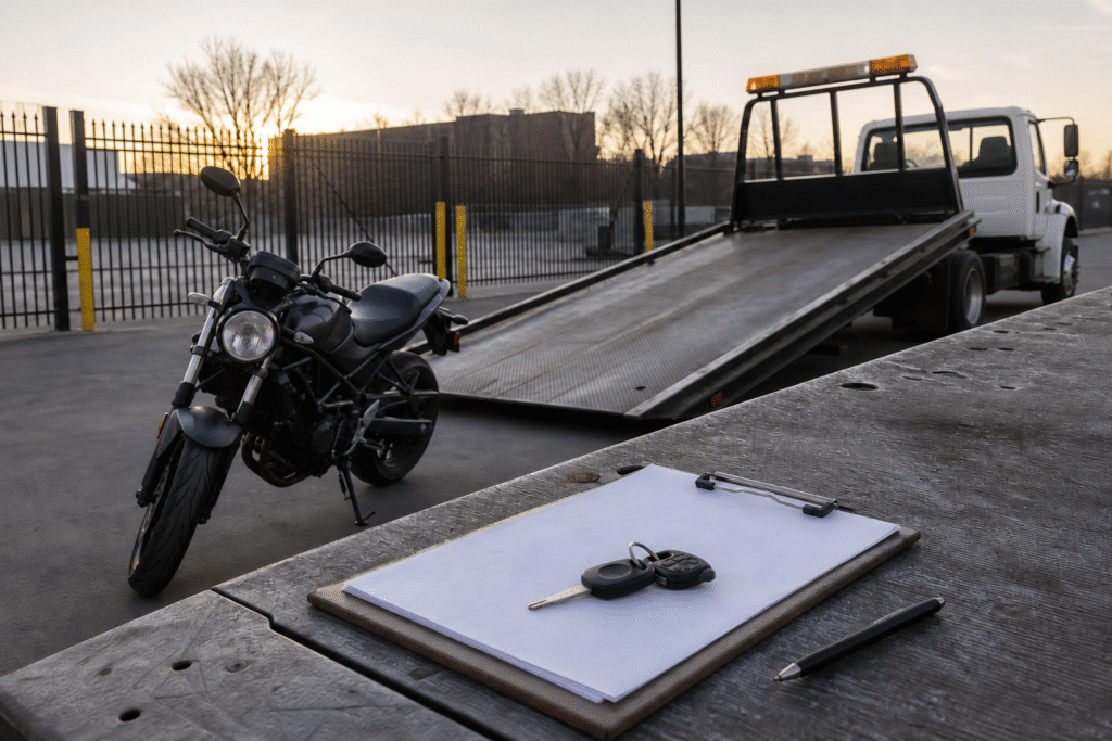 When Do You Need an MV-78B for a Motorcycle in New York?